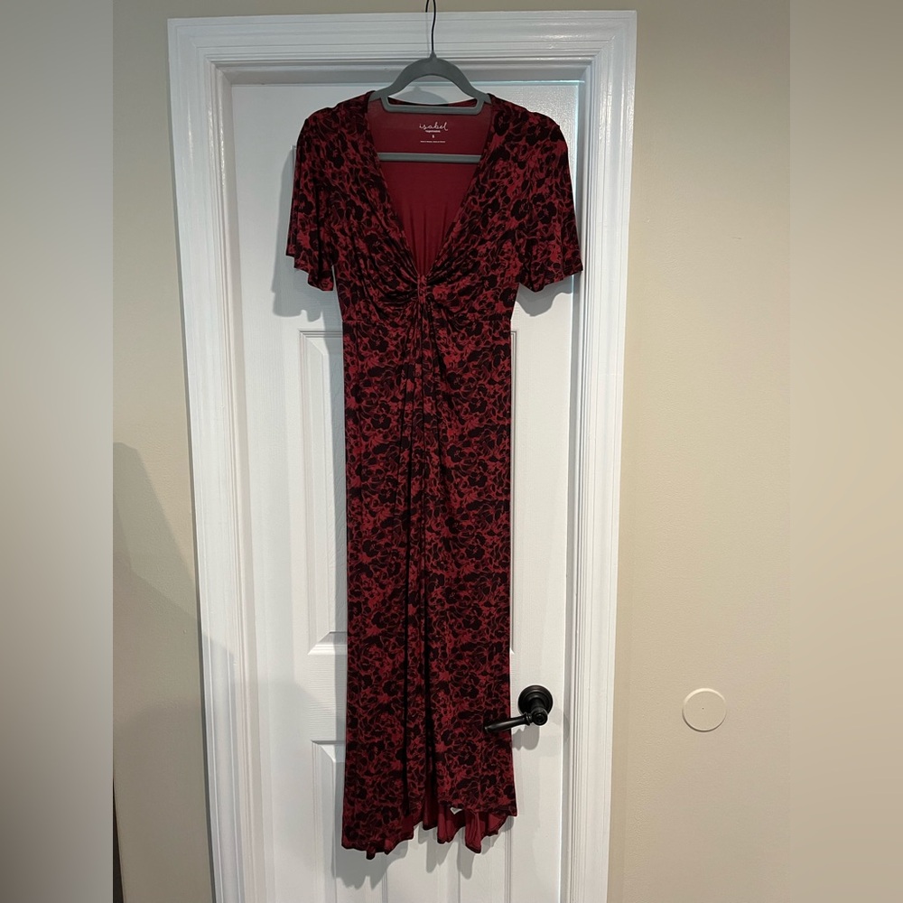 Isabel Maternity by Ingrid & Isabel Flutter Sleeve Printed Dress